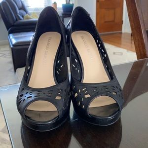 Black Franco Sarto heels